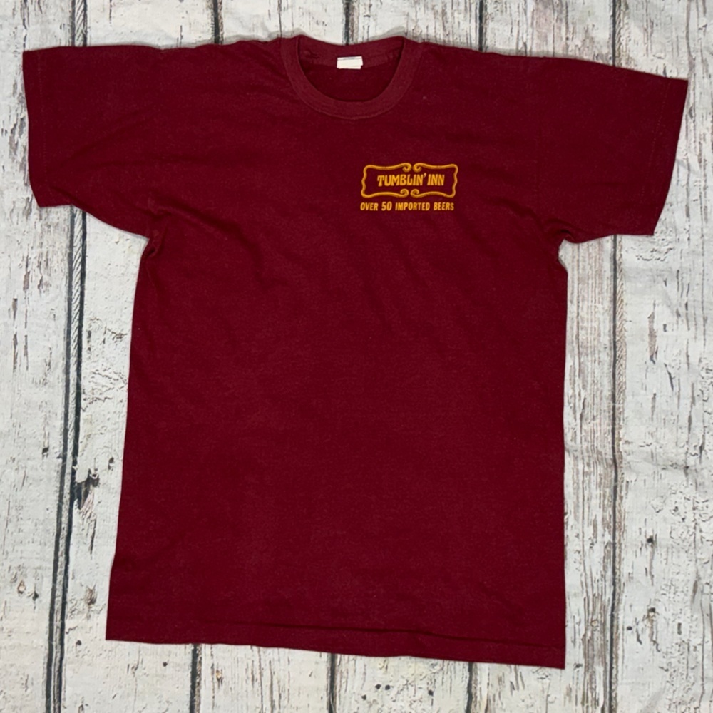 Vintage 1980s Tumblin' Inn New York Travel Vacation Tourism Tee Crewneck Tshirt